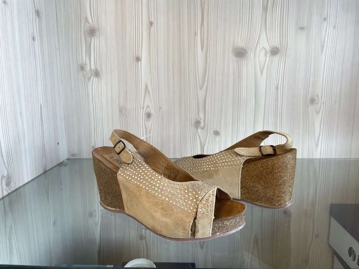PREGUNTA sandali donna camoscio noce in Sandali moda Calzature Durello - Agna, commercioVirtuoso.it