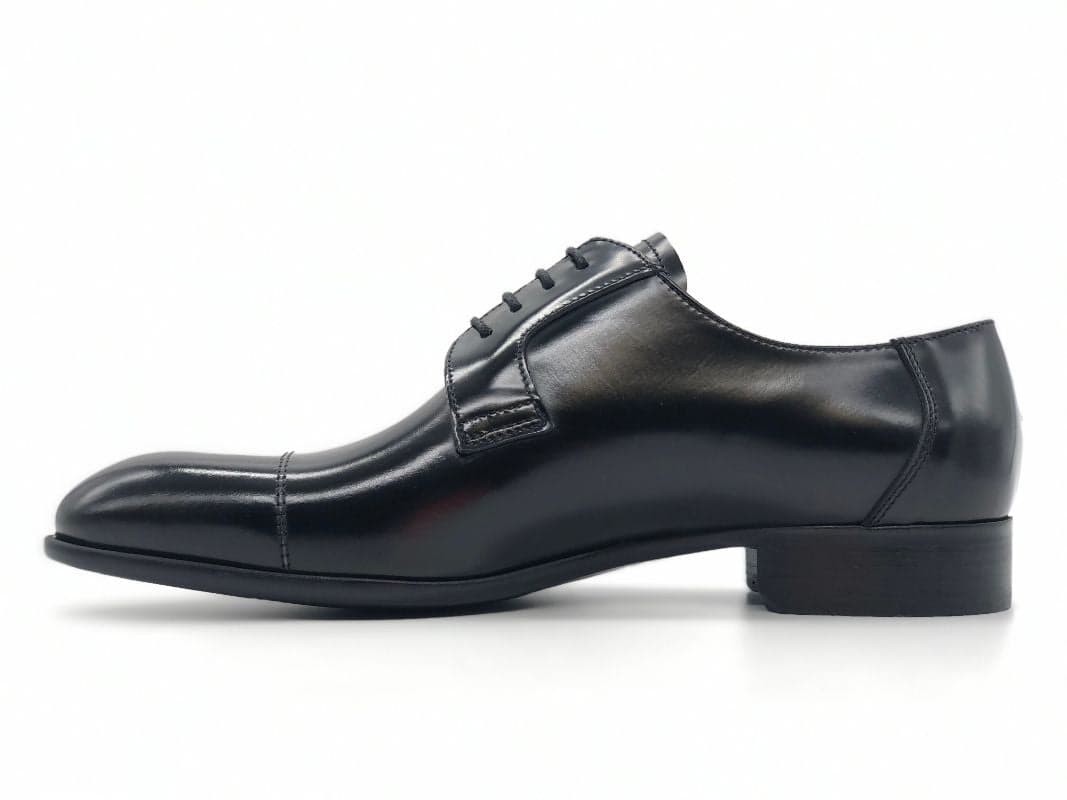 PEREZ Scarpa classica uomo Vitello abrasivato nero in Lucido per scarpe Calzature Durello - Agna, commercioVirtuoso.it