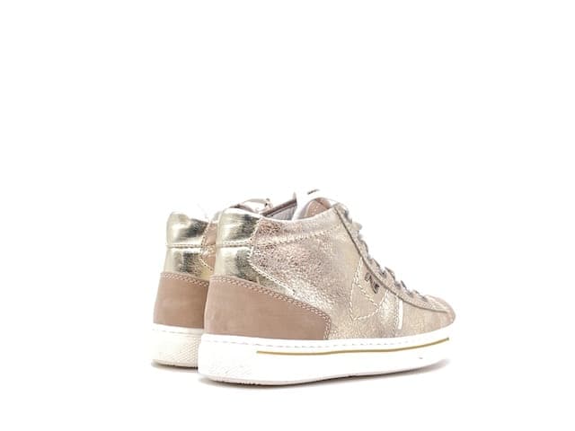 NERO GIARDINI Scarponcino Bambina Luxury Platino in Sneaker casual Calzature Durello - Agna, commercioVirtuoso.it