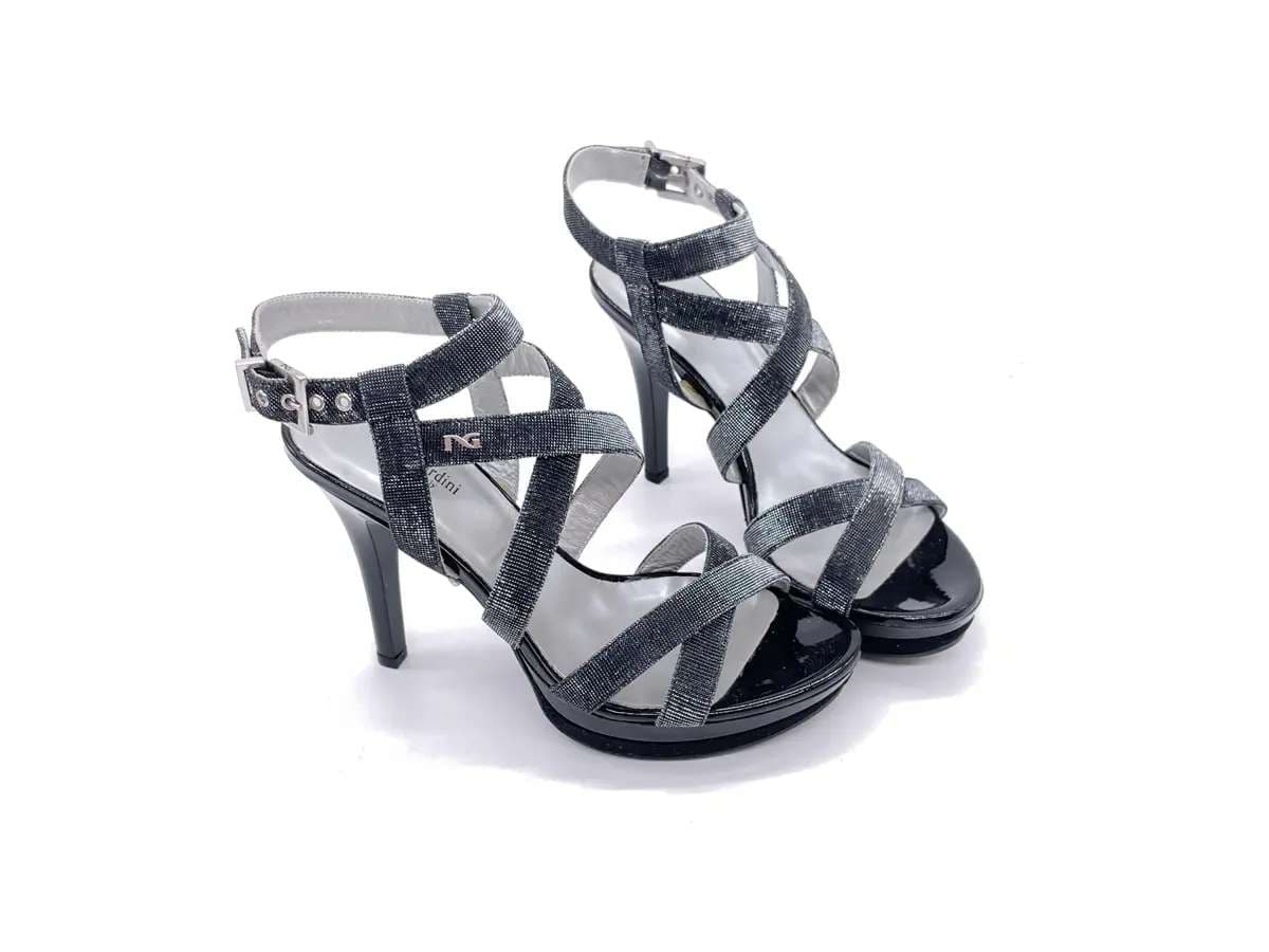 NERO GIARDINI Sandalo donna Notturno Nero in Sandali moda Calzature Durello - Agna, commercioVirtuoso.it