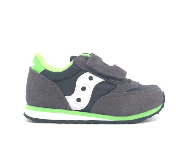 SAUCONY BABY JAZZ Bambino Gr Bk Green in Sneaker casual Calzature Durello - Agna, commercioVirtuoso.it