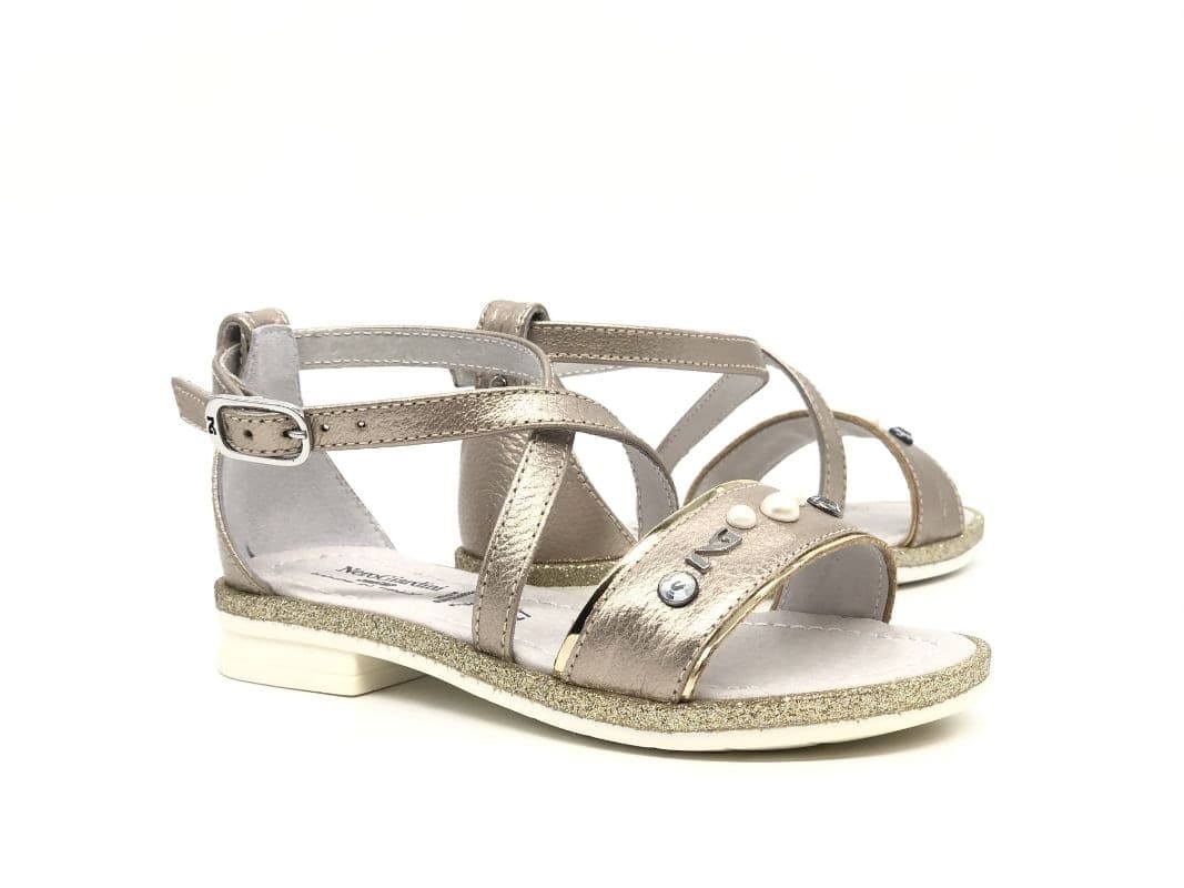 NERO GIARDINI Sandalo bambina Marte Nut in Sandali Calzature Durello - Agna, commercioVirtuoso.it