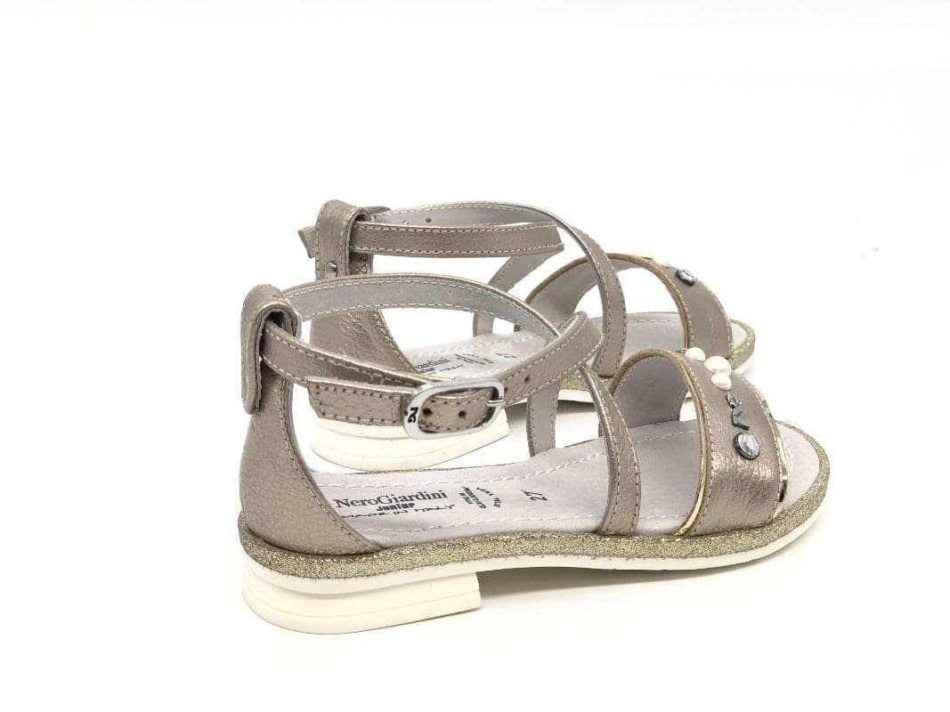 NERO GIARDINI Sandalo bambina Marte Nut in Sandali Calzature Durello - Agna, commercioVirtuoso.it