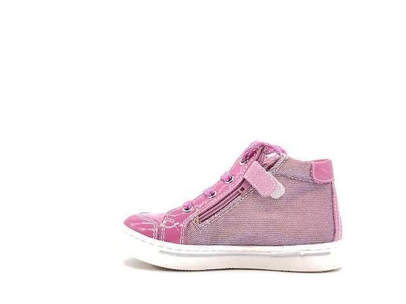 NERO GIARDINI Scarponcino Bambina Velour Rosa - 5