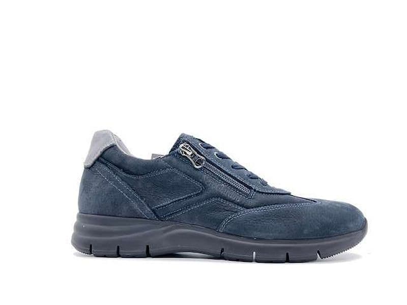 NERO GIARDINI Sneakers uomo I202501U Navy antracite in Sneaker casual Calzature Durello - Agna, commercioVirtuoso.it