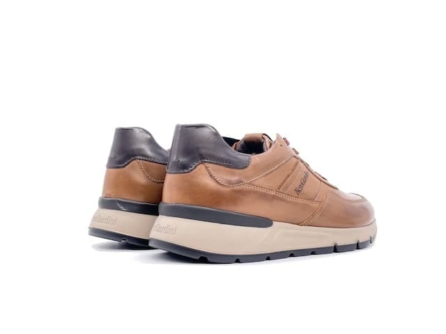 NERO GIARDINI Sneakers Uomo Cuoio Caff in Sneaker casual Calzature Durello - Agna, commercioVirtuoso.it
