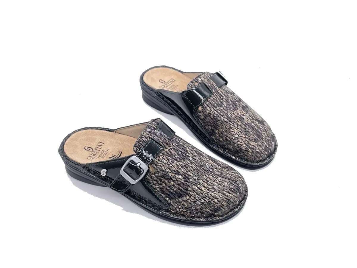 SABATINI Ciabatte donna New Orleans Naplack Militare in Sandali moda Calzature Durello - Agna, commercioVirtuoso.it