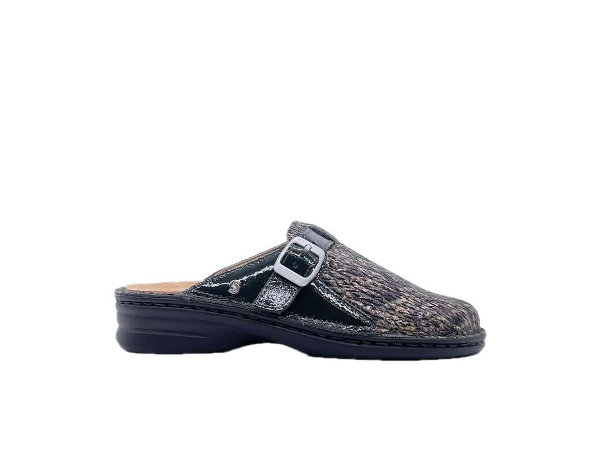 SABATINI Ciabatte donna New Orleans Naplack Militare in Sandali moda Calzature Durello - Agna, commercioVirtuoso.it