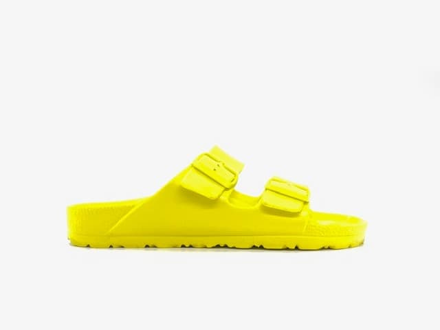 NATURAL WORLS Ciabatta Due Fibbie Gomma Giallo in Sandali moda Calzature Durello - Agna, commercioVirtuoso.it