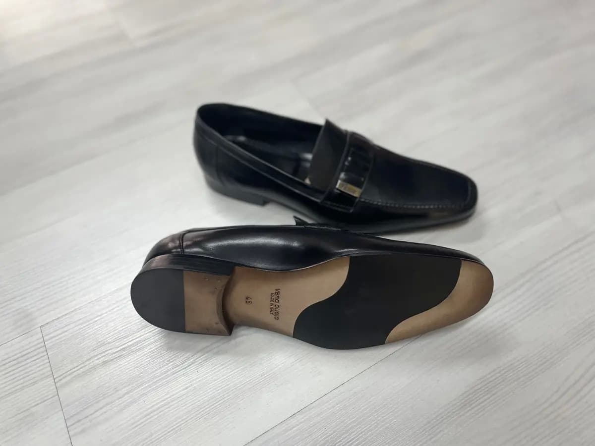 PEREZ Mocassino nero in pelle da uomo in Loafer e mocassini Calzature Durello - Agna, commercioVirtuoso.it