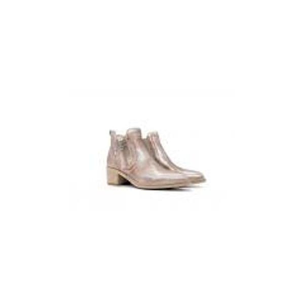 NERO GIARDINI Tronchetto donna pelle champagne - 6