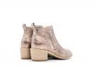 NERO GIARDINI Tronchetto donna pelle champagne in Stivali Calzature Durello - Agna, commercioVirtuoso.it