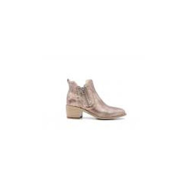 NERO GIARDINI Tronchetto donna pelle champagne in Stivali Calzature Durello - Agna, commercioVirtuoso.it