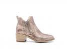 NERO GIARDINI Tronchetto donna pelle champagne in Stivali Calzature Durello - Agna, commercioVirtuoso.it