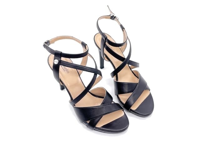 NERO GIARDINI Sandalo donna Pandora Nero in Sandali moda Calzature Durello - Agna, commercioVirtuoso.it