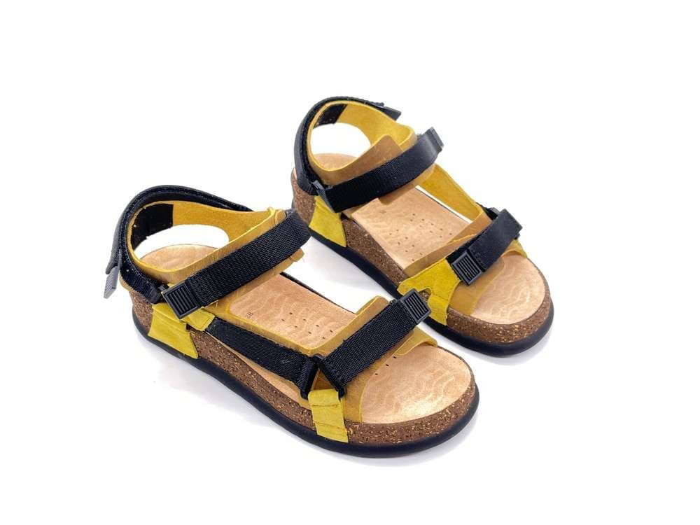 SABATINI Sandalo donna anatomico sprinter ocra in Sandali moda Calzature Durello - Agna, commercioVirtuoso.it