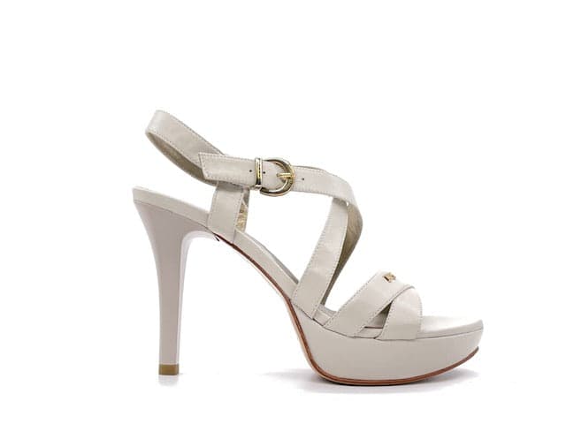NERO GIARDINI Sandalo donna Maxime Latte in Sandali moda Calzature Durello - Agna, commercioVirtuoso.it