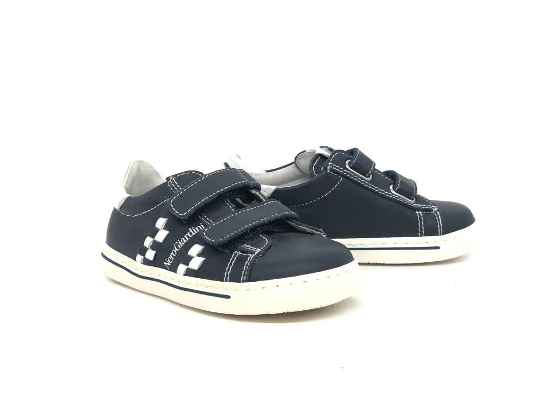 NERO GIARDINI Primi passi bambino blu bianco in Scarpine primi passi Calzature Durello - Agna, commercioVirtuoso.it