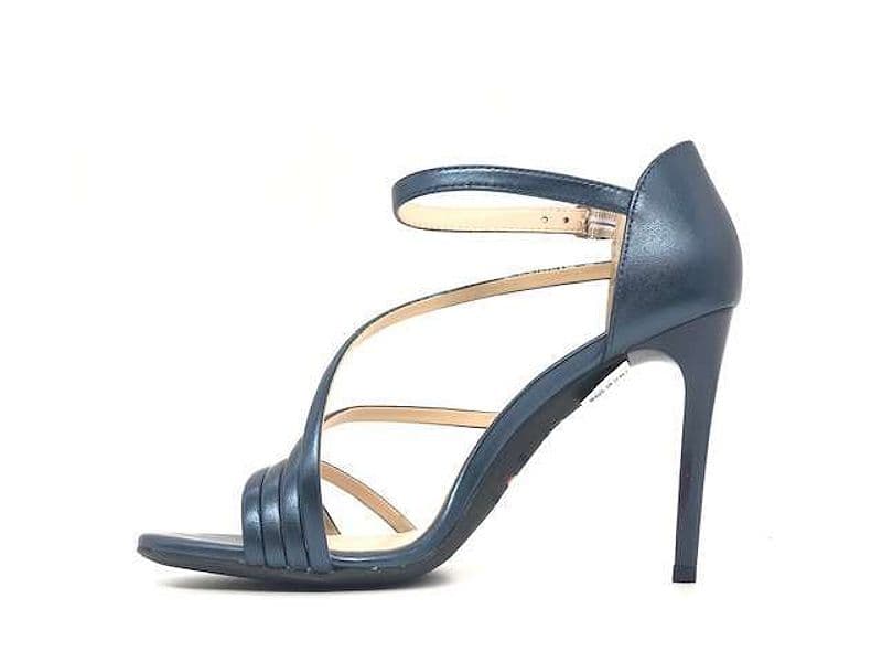 NERO GIARDINI Sandali donna E218401DE Laminato oceano - 5