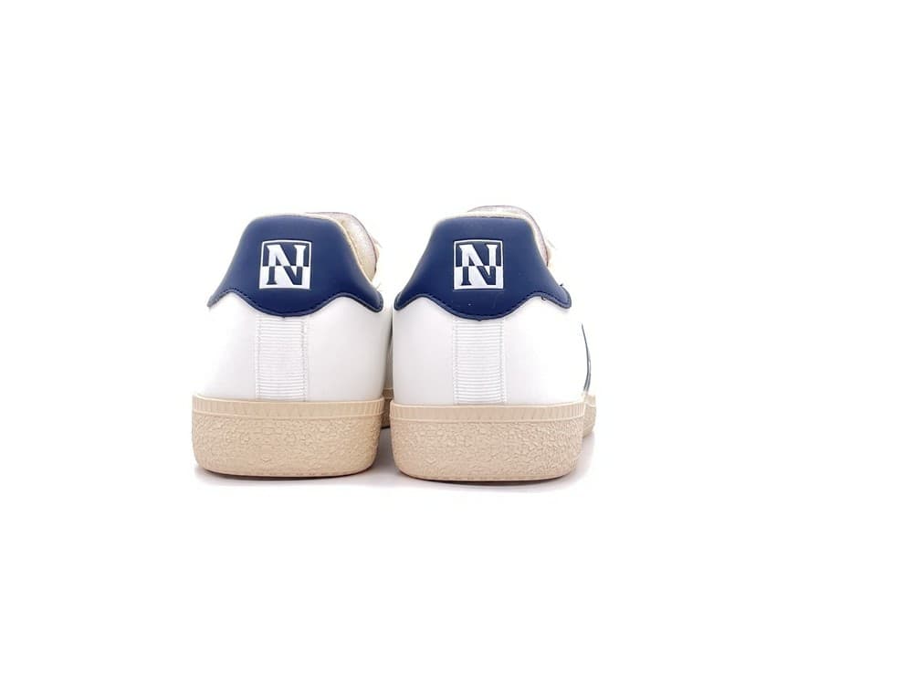 NAPAPIJRI Sneakers uomo S4Aspen01 white navy red in Sneaker casual Calzature Durello - Agna, commercioVirtuoso.it