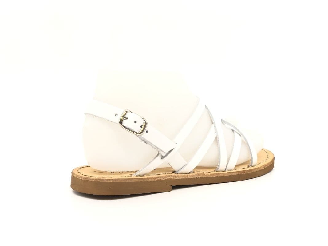 NEAR Sandalo donna basso Georgia Bianco in Sandali moda Calzature Durello - Agna, commercioVirtuoso.it