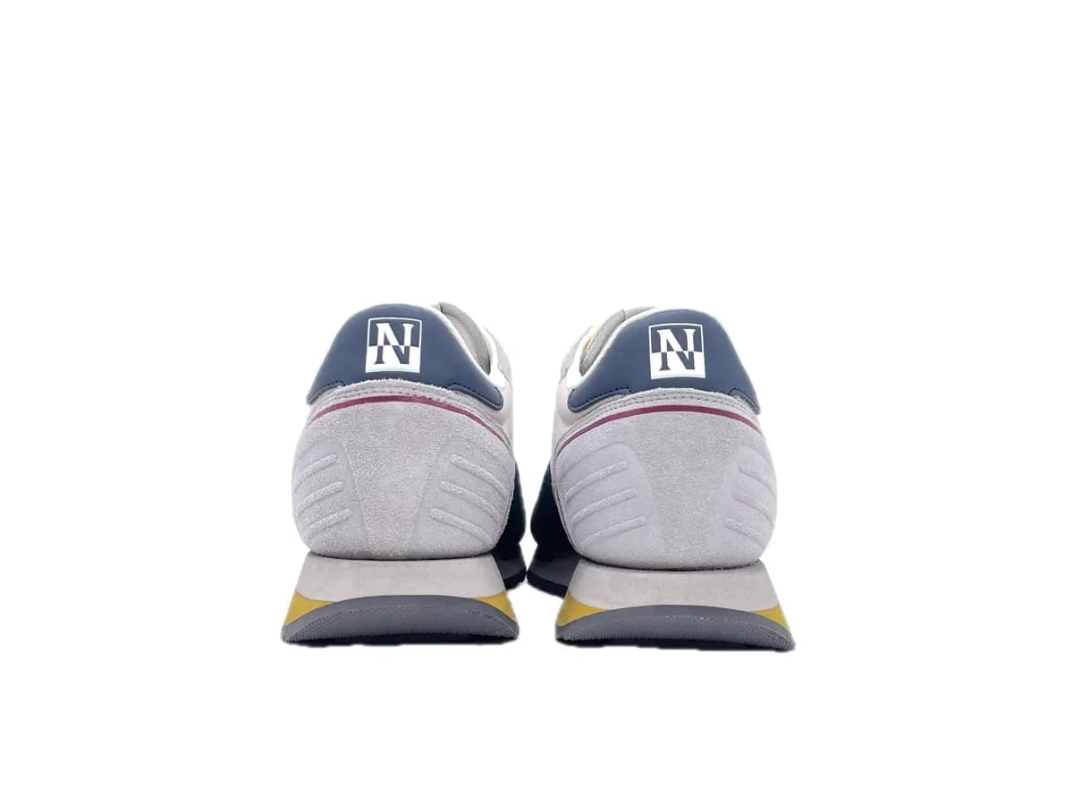 NAPAPIJRI Sneakers Uomo White Navy in Sneaker casual Calzature Durello - Agna, commercioVirtuoso.it