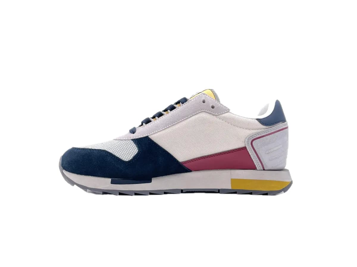 NAPAPIJRI Sneakers Uomo White Navy in Sneaker casual Calzature Durello - Agna, commercioVirtuoso.it