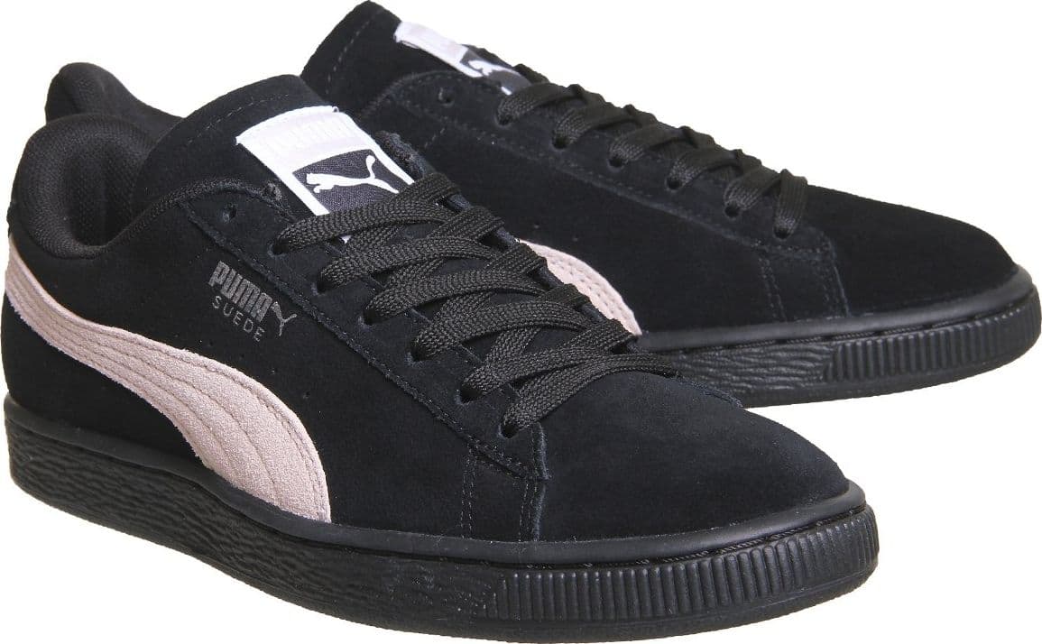 PUMA SUEDE Sneakers donna suede black pearl - 8