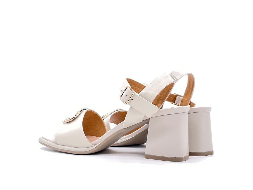 REPO Sandali Donna Avorio Con Tacco in Sandali moda Calzature Durello - Agna, commercioVirtuoso.it