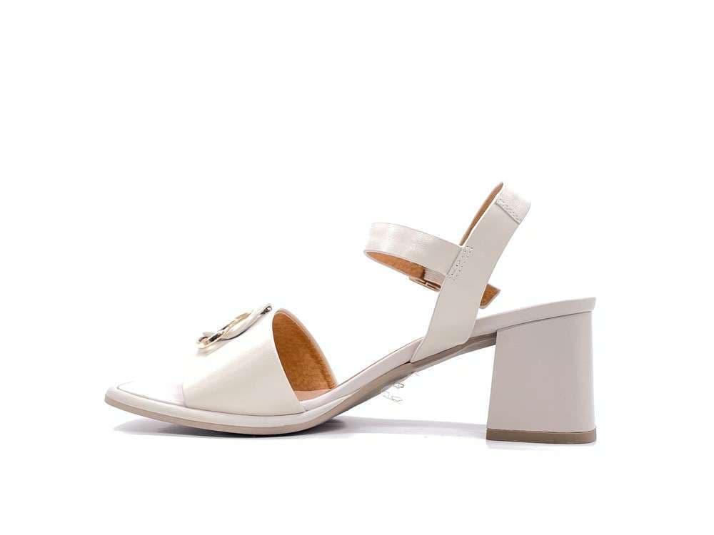REPO Sandali Donna Avorio Con Tacco in Sandali moda Calzature Durello - Agna, commercioVirtuoso.it