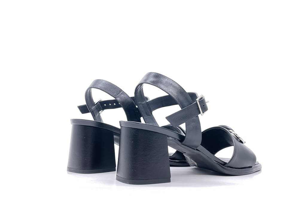 REPO Sandalo Donna Nero Con Tacco in Sandali moda Calzature Durello - Agna, commercioVirtuoso.it