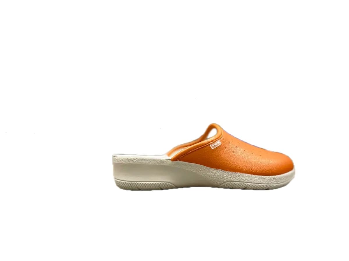INBLU Ciabatta chiusa donna Arancio in Pantofole Calzature Durello - Agna, commercioVirtuoso.it