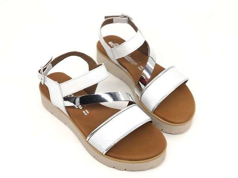 LAURA BIZZARRI Sandalo Macapa Bianco in Sandali moda Calzature Durello - Agna, commercioVirtuoso.it