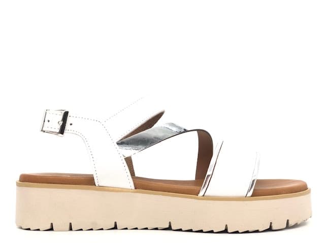 LAURA BIZZARRI Sandalo Macapa Bianco in Sandali moda Calzature Durello - Agna, commercioVirtuoso.it