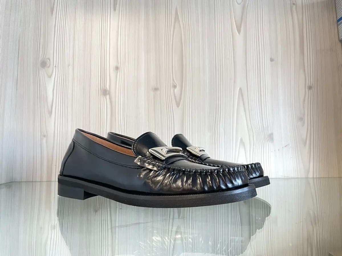 MOSAIQE Mocassino Donna In Pelle Nero - 6