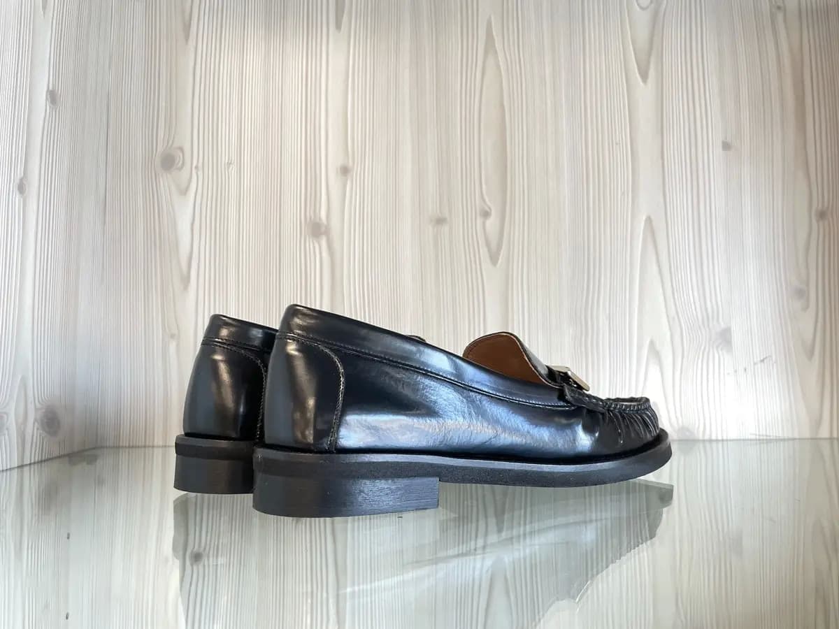 MOSAIQE Mocassino Donna In Pelle Nero in Loafer e mocassini Calzature Durello - Agna, commercioVirtuoso.it
