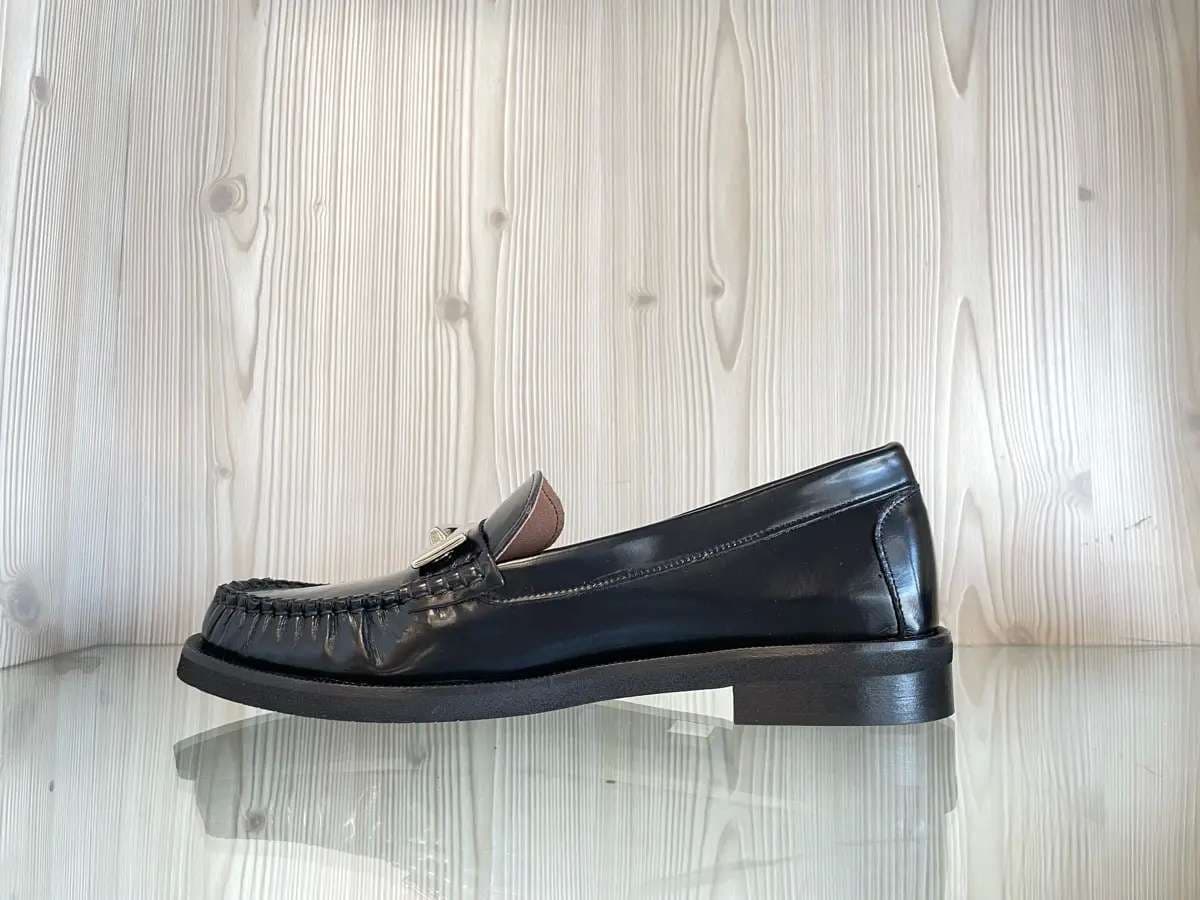 MOSAIQE Mocassino Donna In Pelle Nero in Loafer e mocassini Calzature Durello - Agna, commercioVirtuoso.it