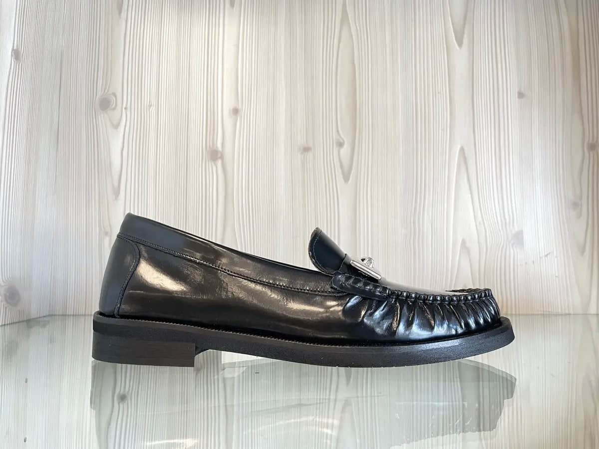MOSAIQE Mocassino Donna In Pelle Nero in Loafer e mocassini Calzature Durello - Agna, commercioVirtuoso.it