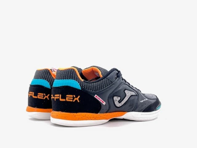 JOMA TOP FLEX 2301 scarpa da calcetto indoor nera e arancione in Scarpe da calcio da uomo Calzature Durello - Agna, commercioVirtuoso.it