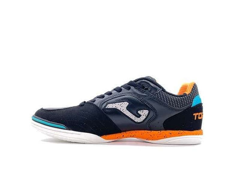 JOMA TOP FLEX 2301 scarpa da calcetto indoor nera e arancione in Scarpe da calcio da uomo Calzature Durello - Agna, commercioVirtuoso.it