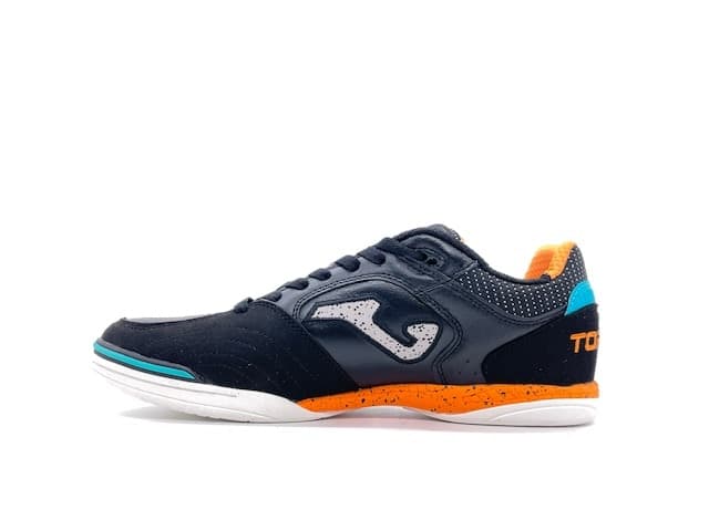 JOMA TOP FLEX 2301 scarpa da calcetto indoor nera e arancione in Scarpe da calcio da uomo Calzature Durello - Agna, commercioVirtuoso.it