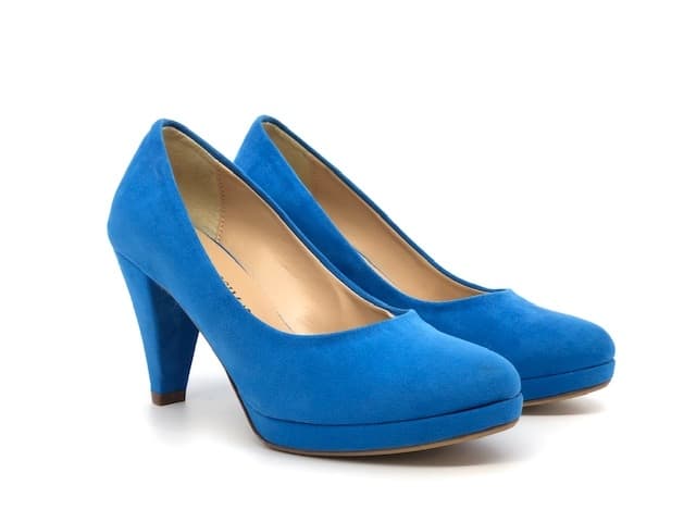 MODERNISSIMA Décolleté scamosciato azzurro - 4