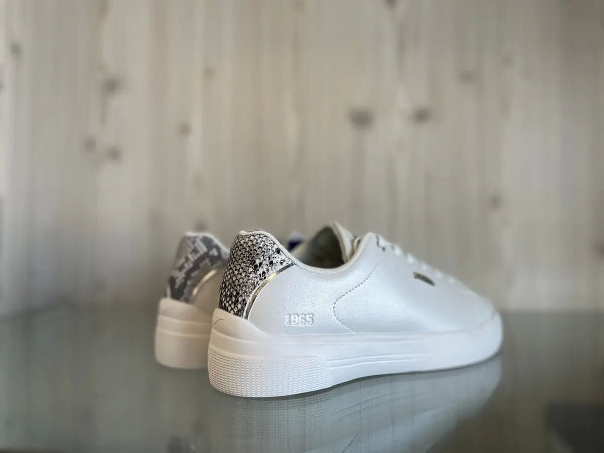 JOMA Sneakers donna PRINCETON LADY bianca perlata e nera in Sneaker casual Calzature Durello - Agna, commercioVirtuoso.it