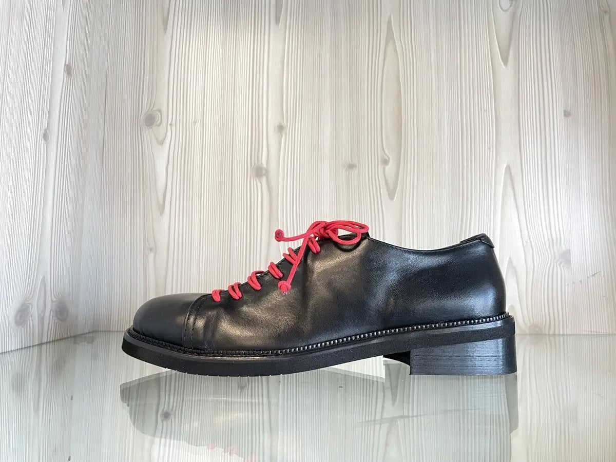MOSAIQE Scarpe Eleganti Donna Nere in Pelle in Oxford e Derby Calzature Durello - Agna, commercioVirtuoso.it