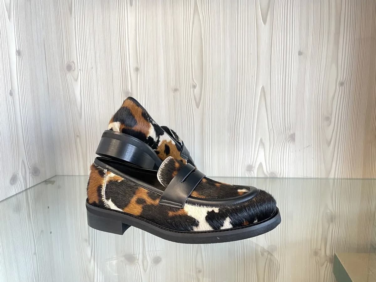 MOSAIQE Mocassino Donna in Pelle Tricolore Mucca in Loafer e mocassini Calzature Durello - Agna, commercioVirtuoso.it