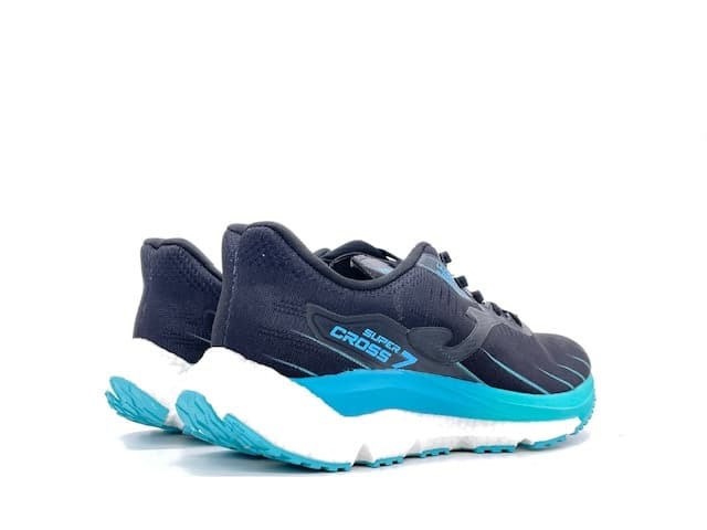 JOMA SUPER CROSS 2201 Running uomo nero e turchese in Scarpe da corsa su strada Calzature Durello - Agna, commercioVirtuoso.it