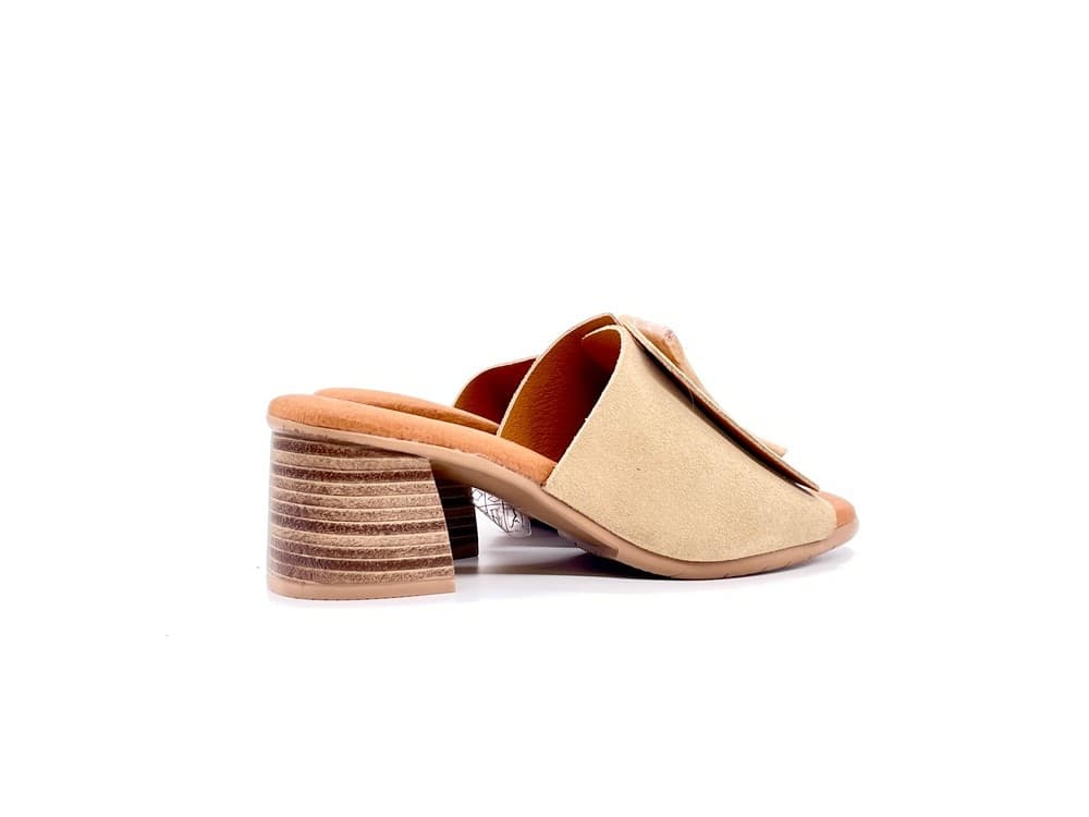 LUXDIVE Sabot Donna Beige in Zoccoli Calzature Durello - Agna, commercioVirtuoso.it