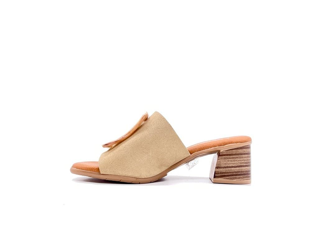 LUXDIVE Sabot Donna Beige in Zoccoli Calzature Durello - Agna, commercioVirtuoso.it