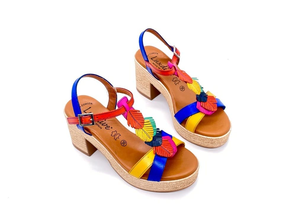 LUXDIVE Sandalo Donna Multi in Sandali moda Calzature Durello - Agna, commercioVirtuoso.it