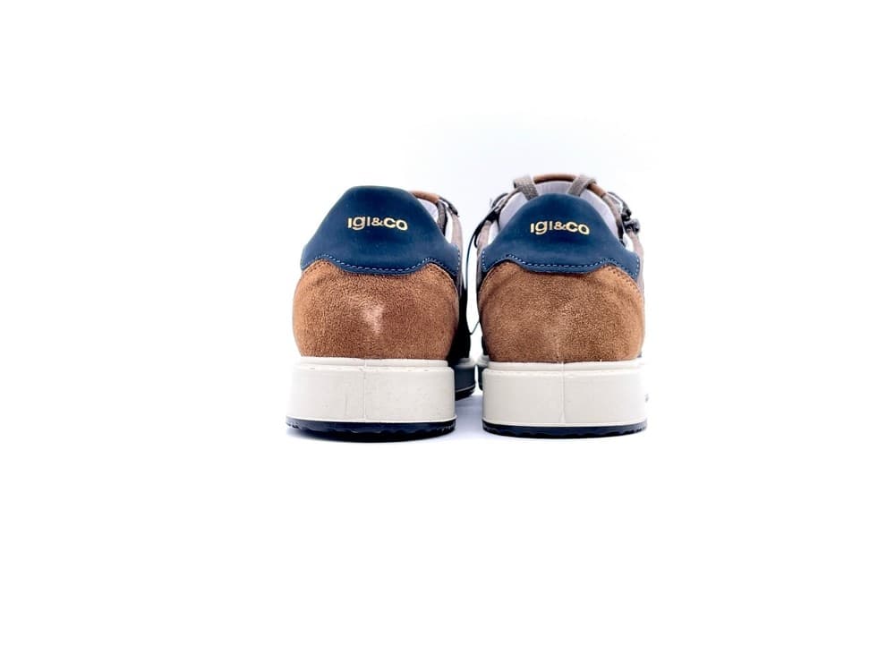 IGI &amp; CO.. Sneakers uomo pelle scamosciata marrone in Sneaker casual Calzature Durello - Agna, commercioVirtuoso.it